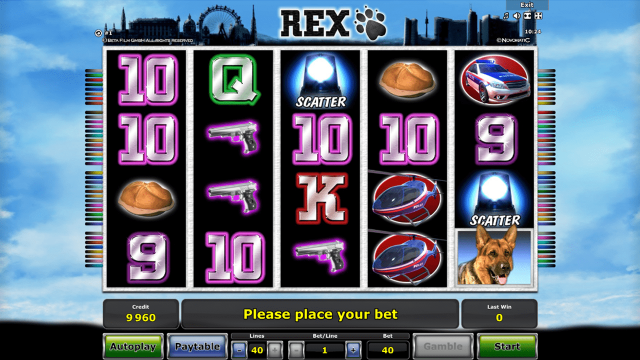 Игровой аппарат Rex
