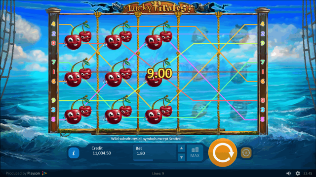Онлайн автомат Lucky Pirates!
