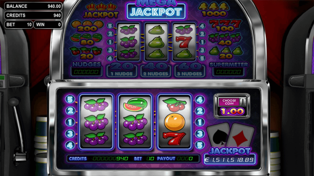 Популярный автомат Mega Jackpot