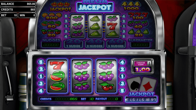 Игровой автомат Mega Jackpot