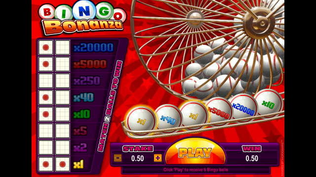 Популярный аппарат Bingo Bonanza