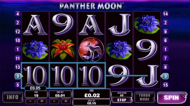 Онлайн слот Panther Moon