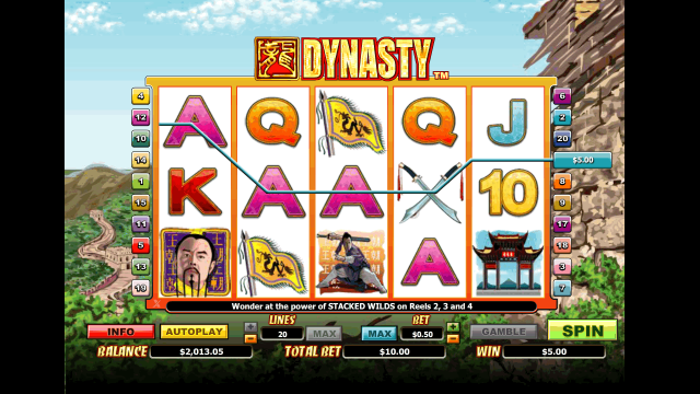 Игровой аппарат Dynasty
