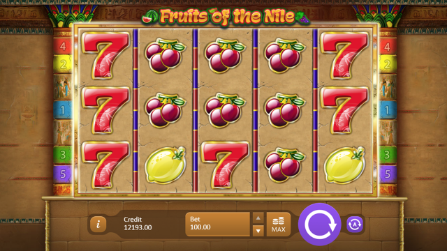 Онлайн слот Fruits Of The Nile