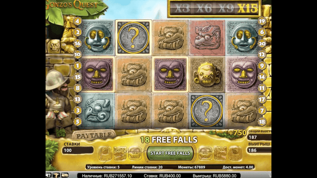 Игровой аппарат Gonzo's Quest Extreme