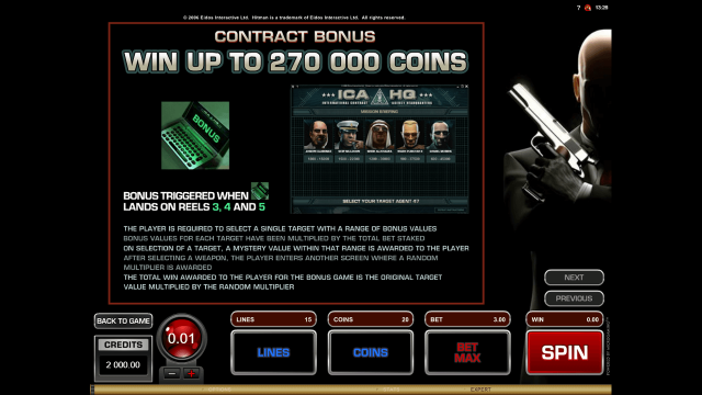 Игровой слот Hitman