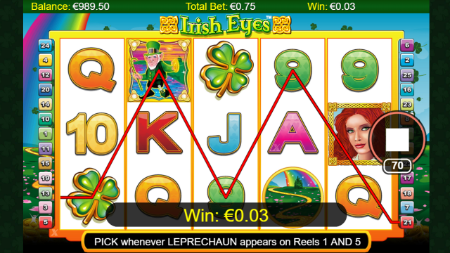 Игровой аппарат Irish Eyes