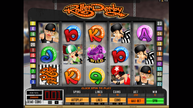 Игровой автомат Roller Derby