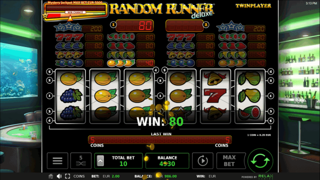 Популярный слот Random Runner Deluxe