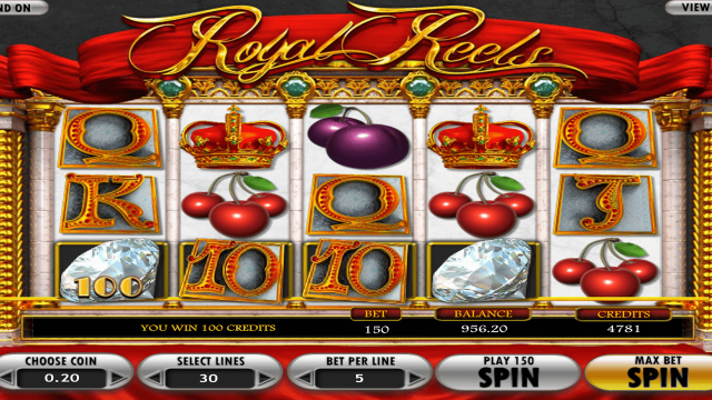 Онлайн слот Royal Reels