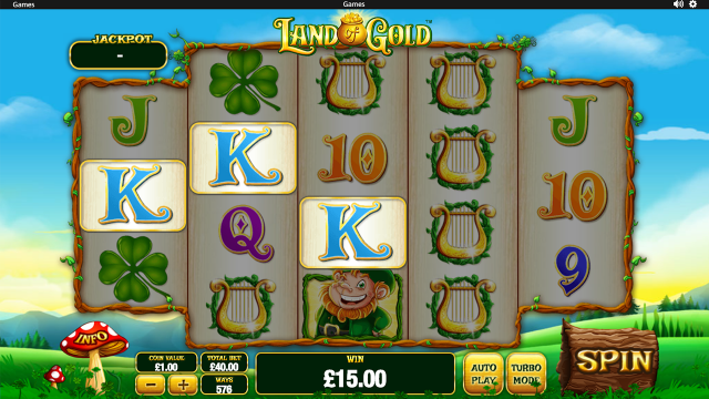Игровой слот Land Of Gold