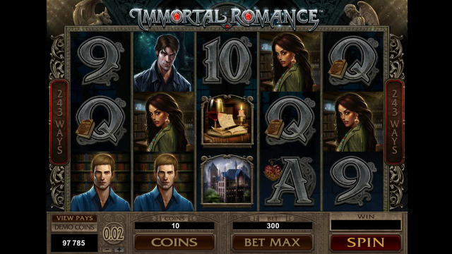 Игровой слот Immortal Romance