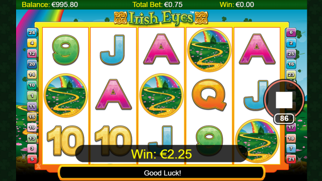 Онлайн слот Irish Eyes