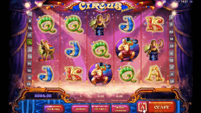 Популярный автомат Circus