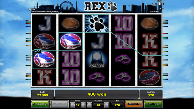 Популярный слот Rex