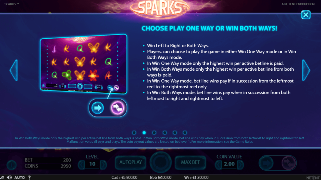 Игровой слот Sparks