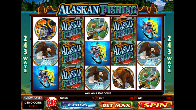 Игровой аппарат Alaskan Fishing