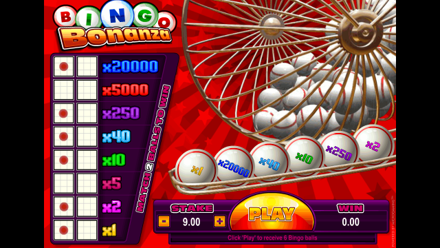 Онлайн автомат Bingo Bonanza