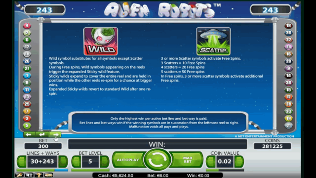Онлайн слот Alien Robots