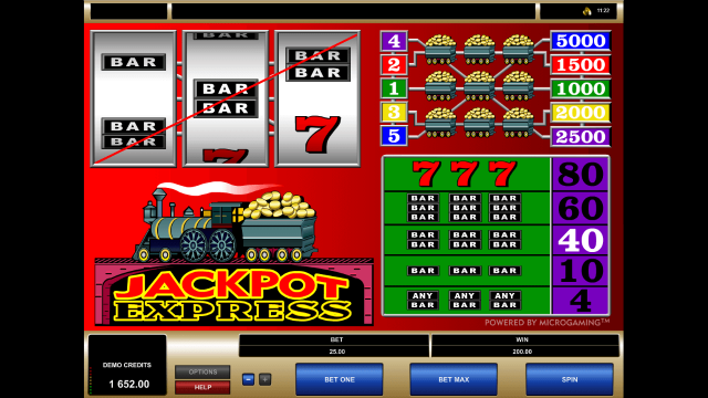 Популярный аппарат Jackpot Express