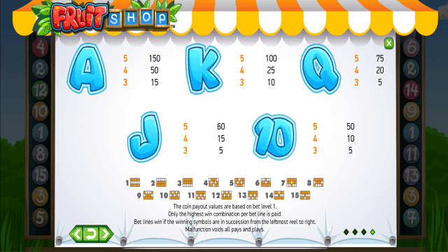 Онлайн аппарат Fruit Shop