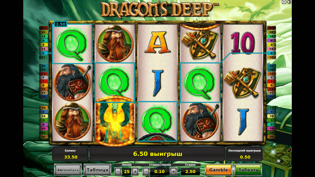 Онлайн аппарат Dragon's Deep