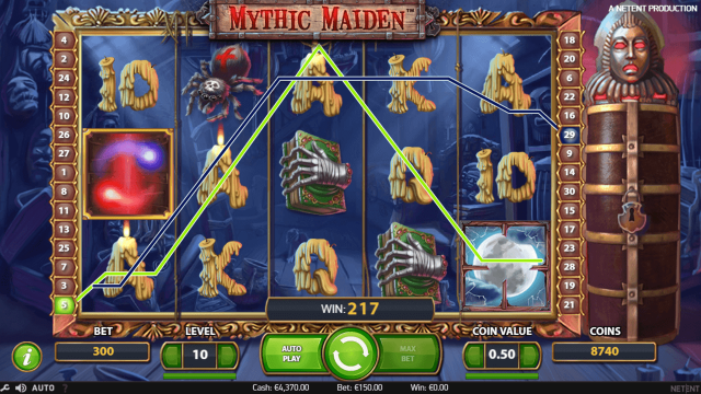 Популярный автомат Mythic Maiden