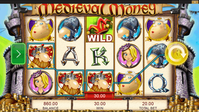 Онлайн автомат Medieval Money