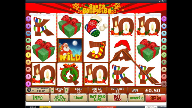 Игровой автомат Santa Surprise