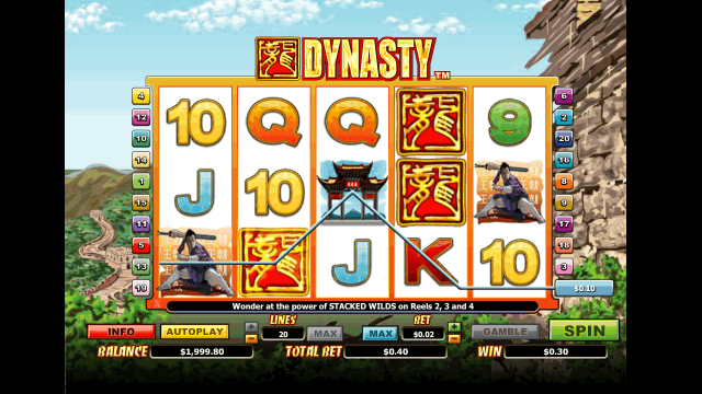 Онлайн автомат Dynasty