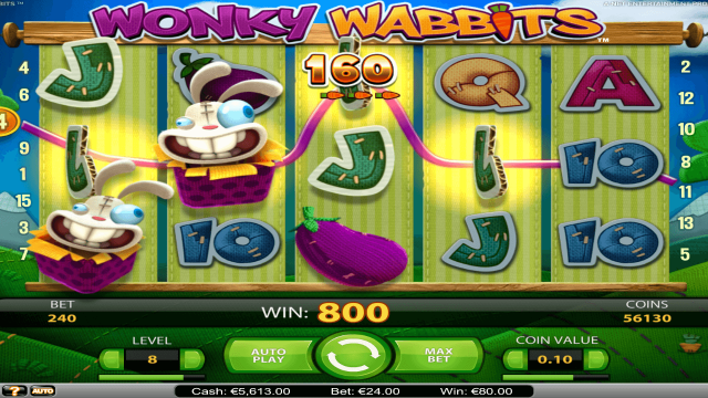 Игровой слот Wonky Wabbits