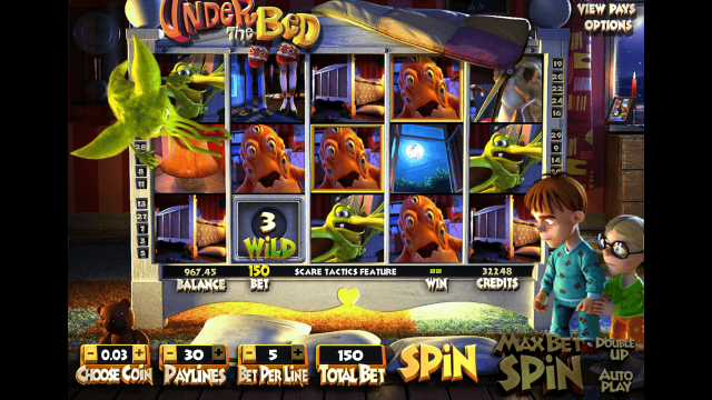 Игровой автомат Under The Bed