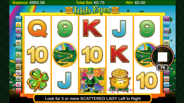 Игровой автомат Irish Eyes