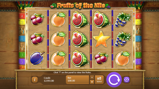 Игровой аппарат Fruits Of The Nile