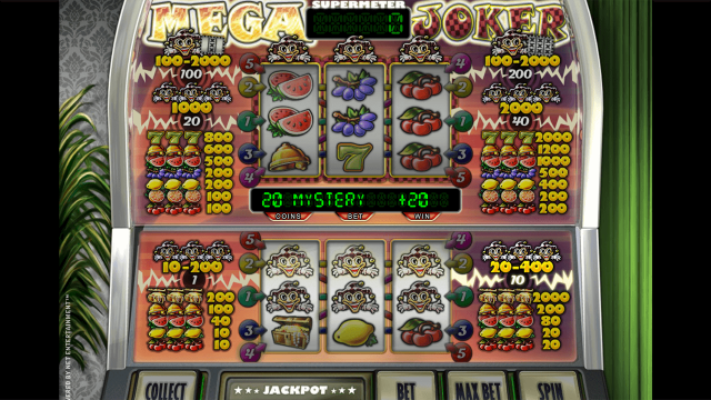 Игровой аппарат Mega Joker by Netent