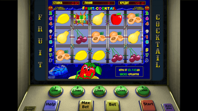 Игровой автомат Fruit Cocktail