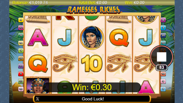 Онлайн автомат Ramesses Riches