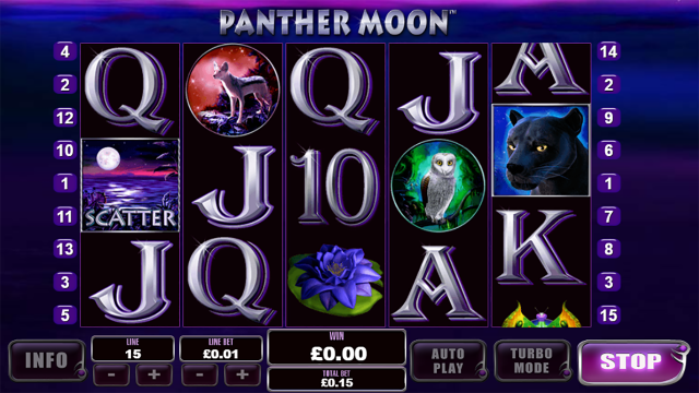 Онлайн слот Panther Moon