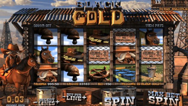 Игровой слот Black Gold