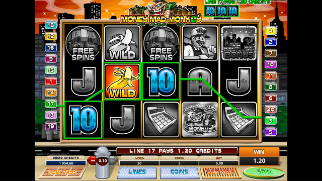 Игровой аппарат Money Mad Monkey