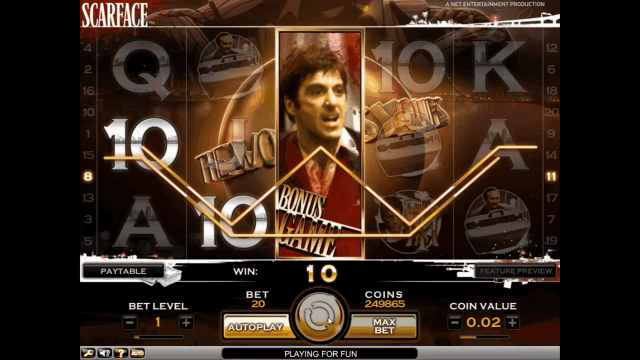 Популярный автомат Scarface