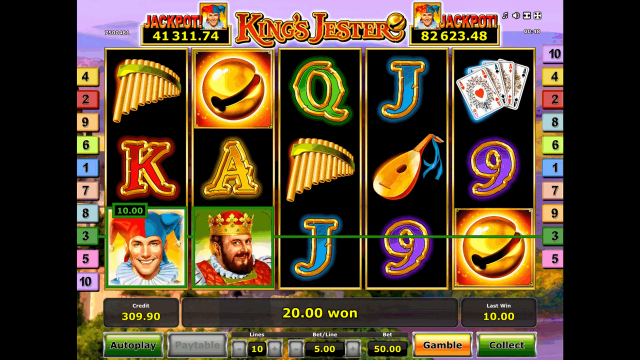 Игровой слот King's Jester