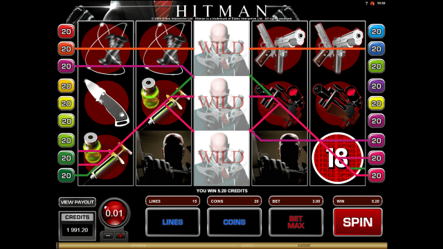 Онлайн автомат Hitman