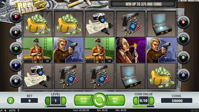 Игровой слот Reel Steal