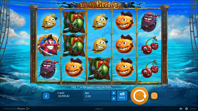 Онлайн автомат Lucky Pirates!