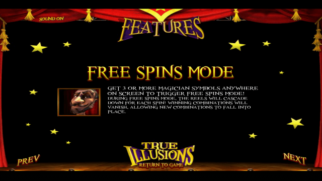 Онлайн слот True Illusions