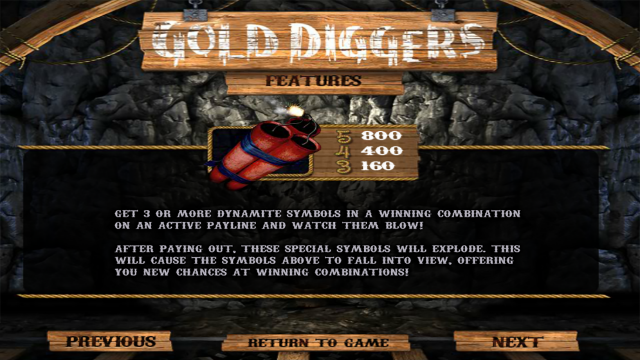 Онлайн автомат Gold Diggers