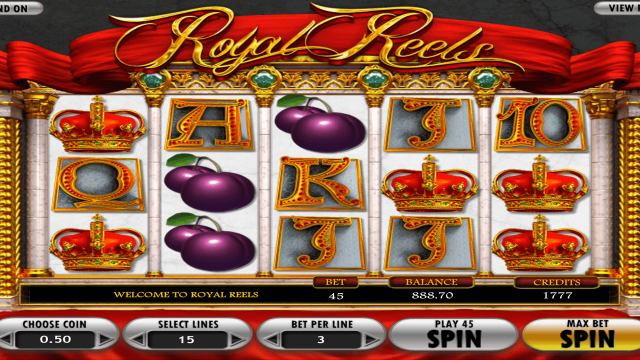 Игровой слот Royal Reels