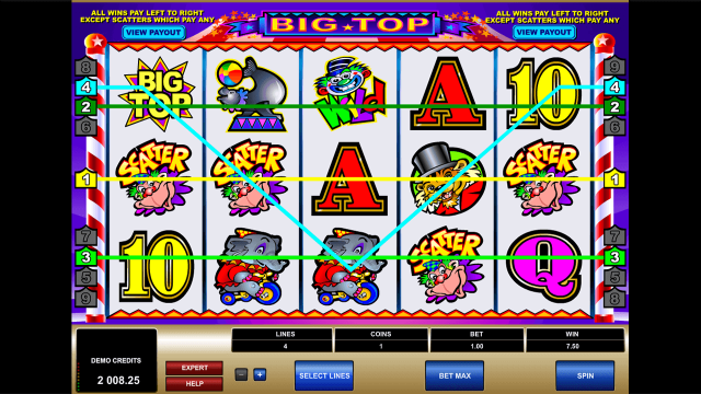 Игровой аппарат Big Top
