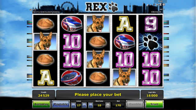 Игровой автомат Rex